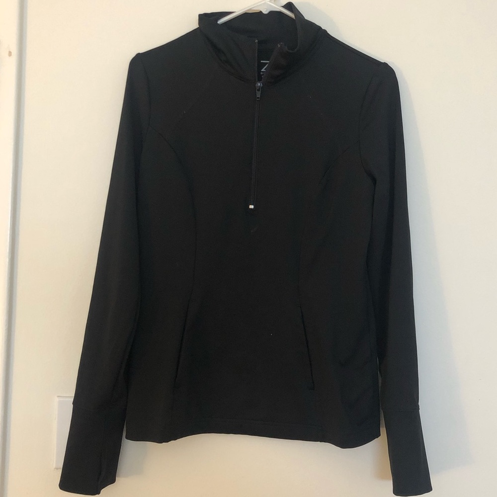 Zella pullover half zip top with hidden pocket